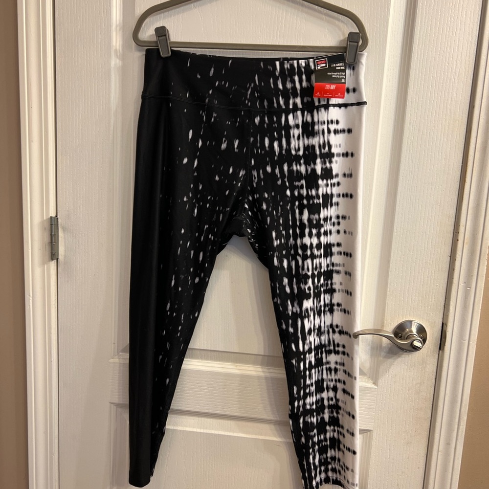 Fila Black/White Leggings